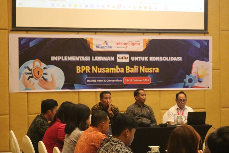 Implementasi layanan SATU untuk konsolidasi BPR Nusamba Wilayah Bali Nusra 